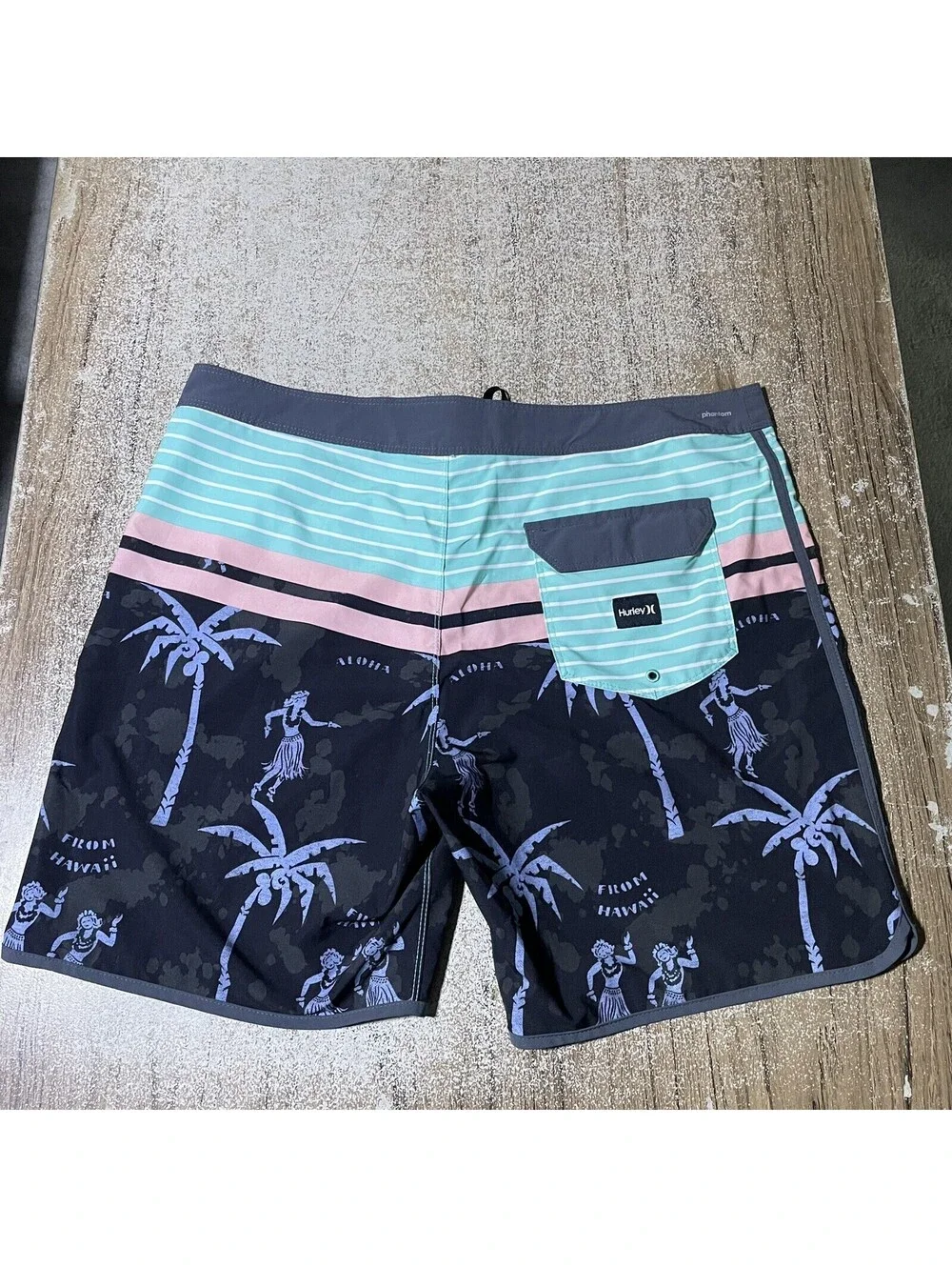 Hurley Phantom Surf Board Shorts Mens Size 36 #56776